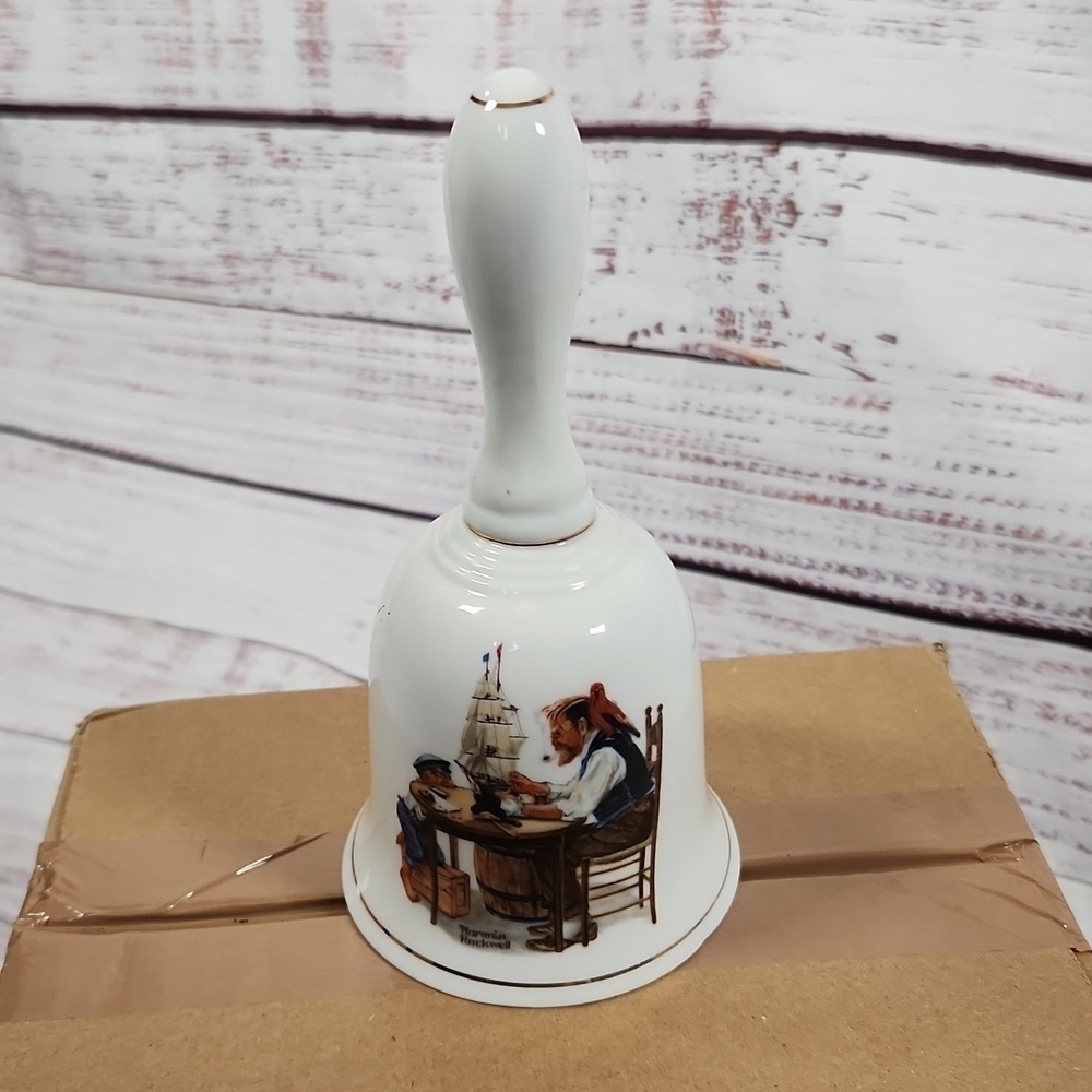 Norman Rockwell Bell "For A Good Boy"